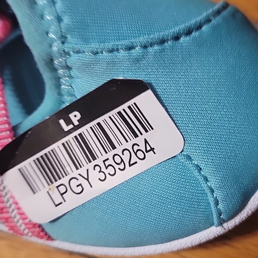 Speedo Kids Aqua Shoes - Blue and Pink SZ S - Picture 9 of 11